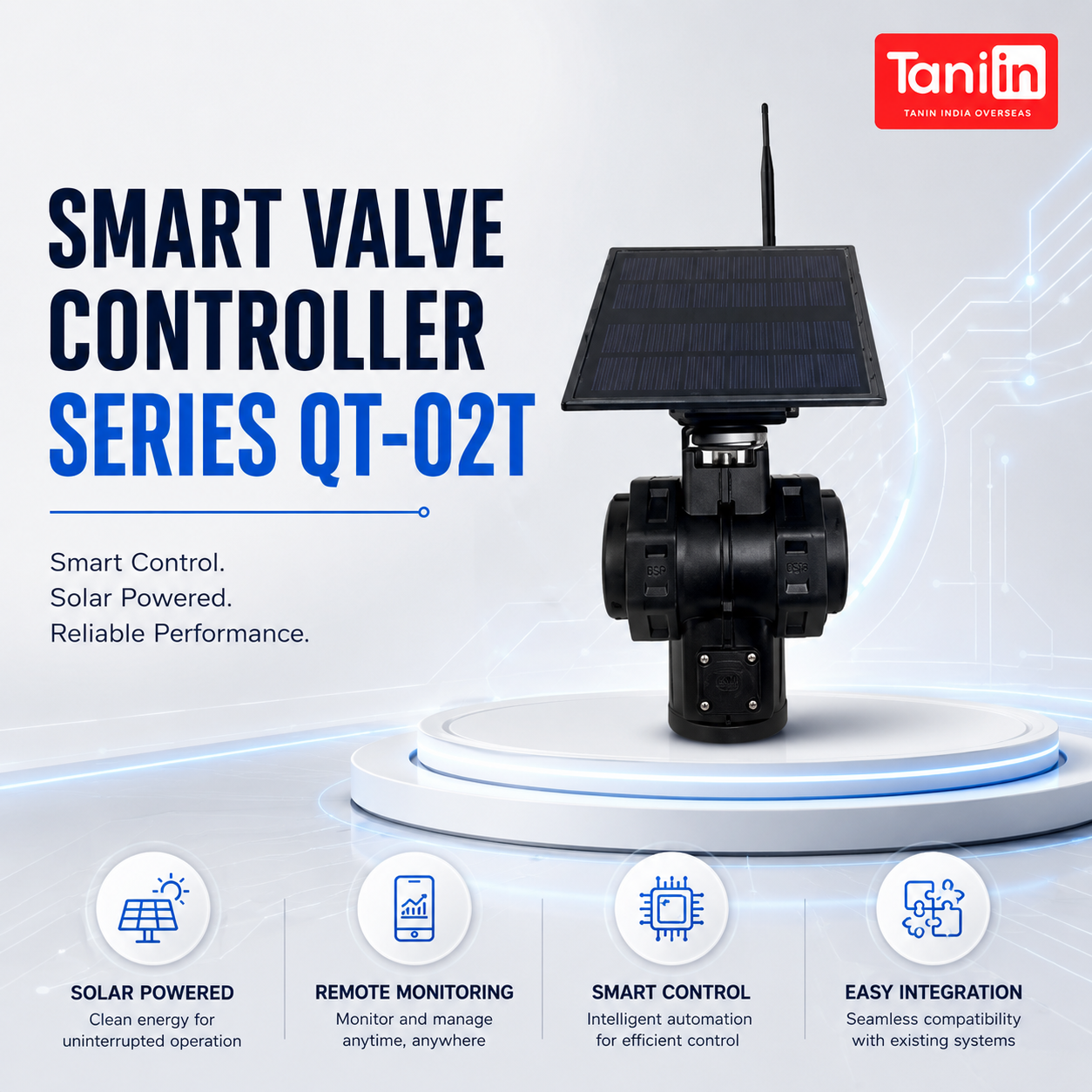Smart valve controller series QT-02T