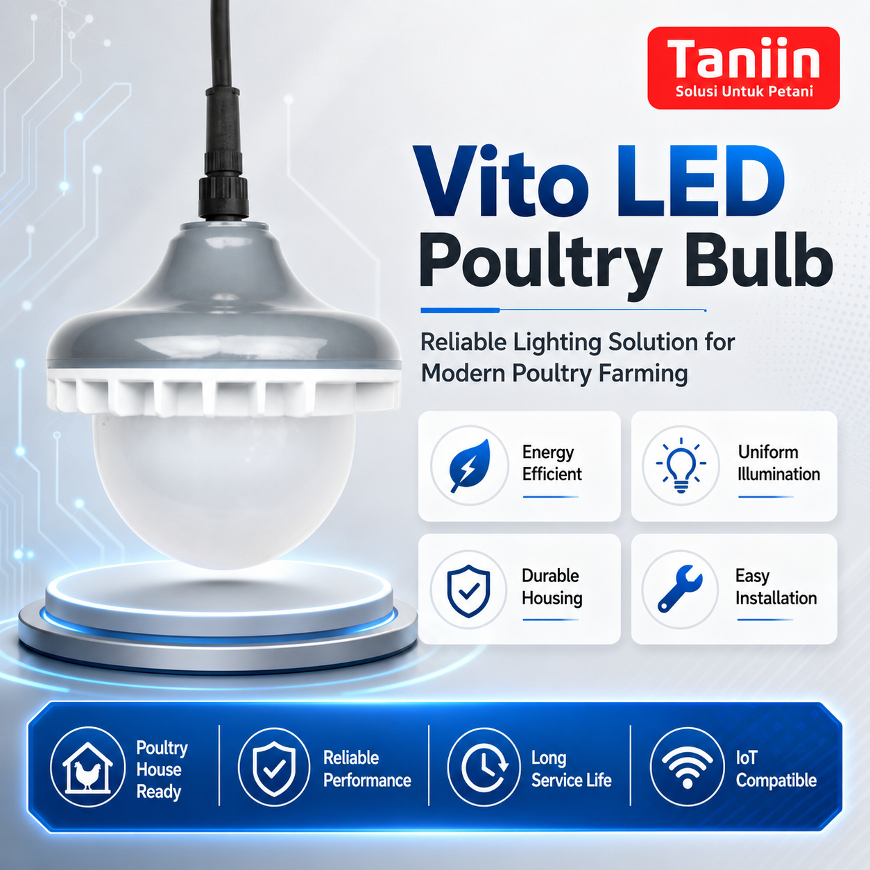 Vito Led Poultry Bulb