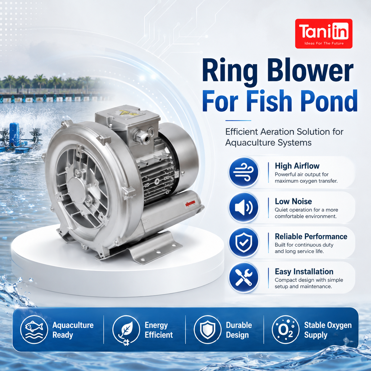 Ring Blower For Fish Pond