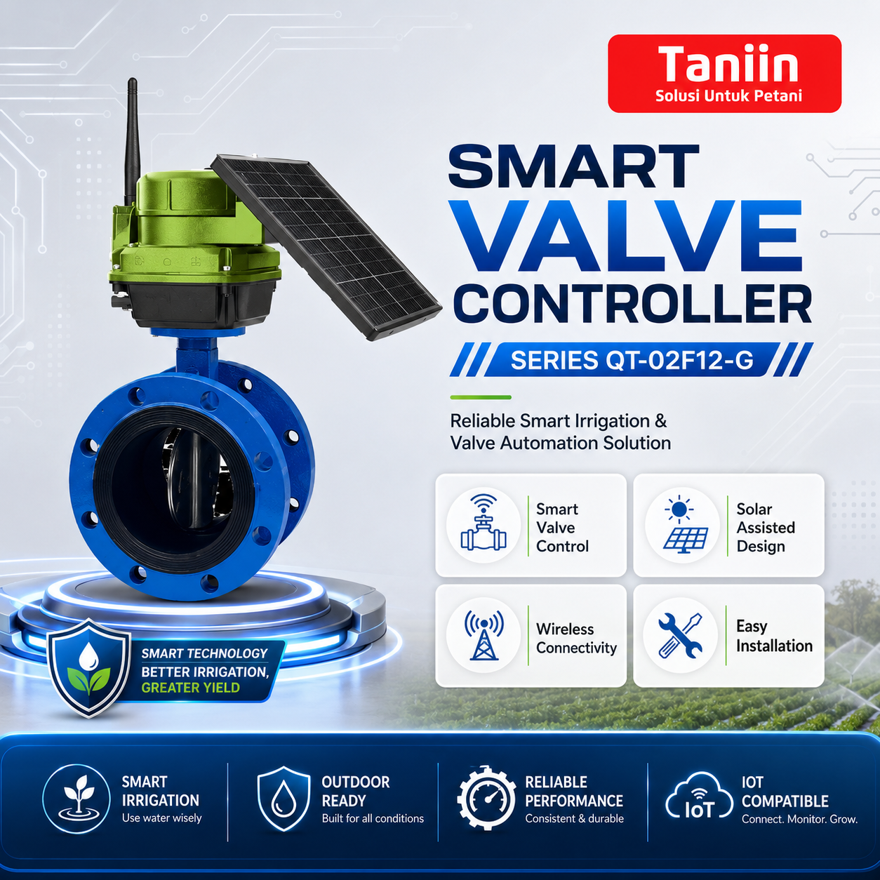 Smart valve controller series QT-02F12-G