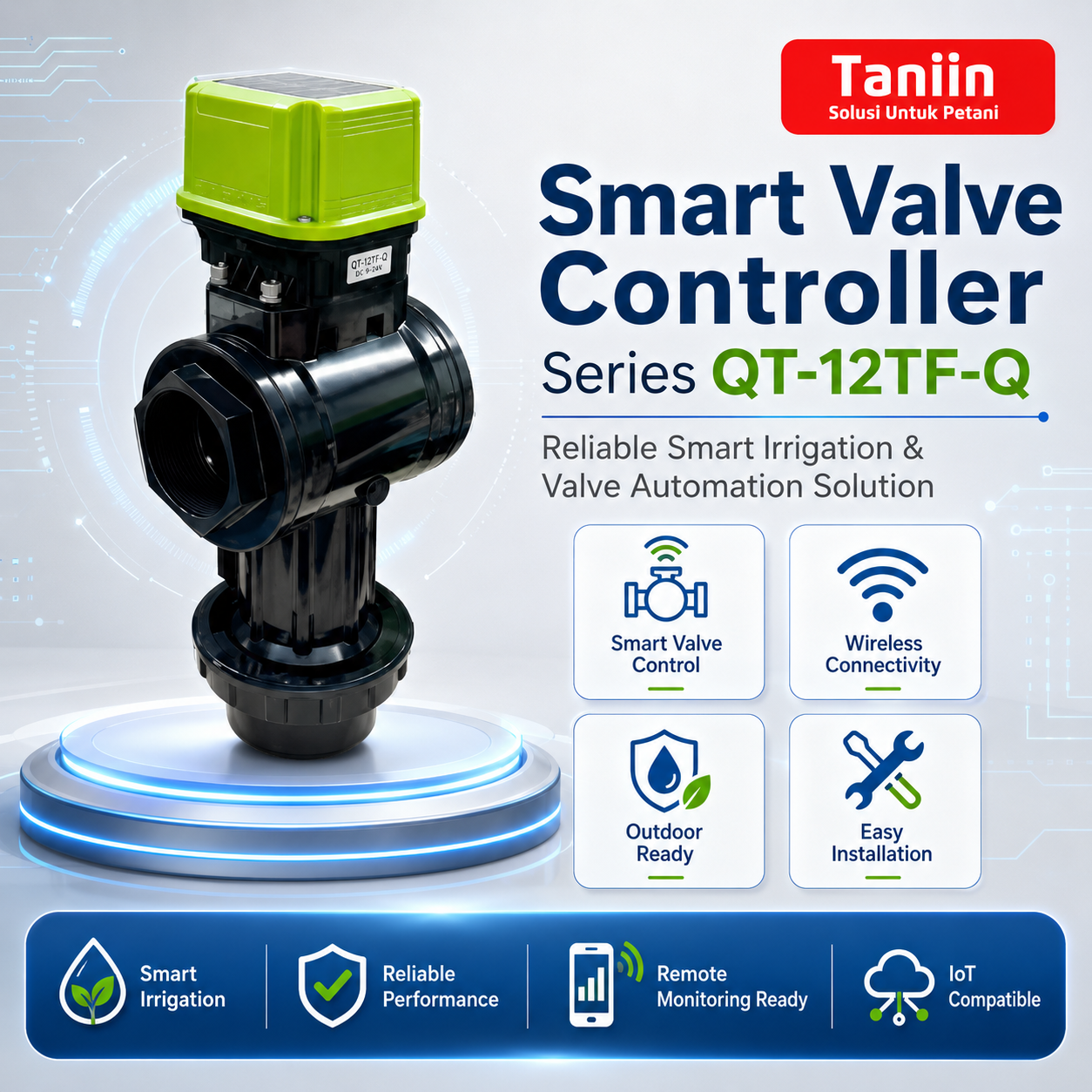 Smart valve controller series QT-12TF-Q