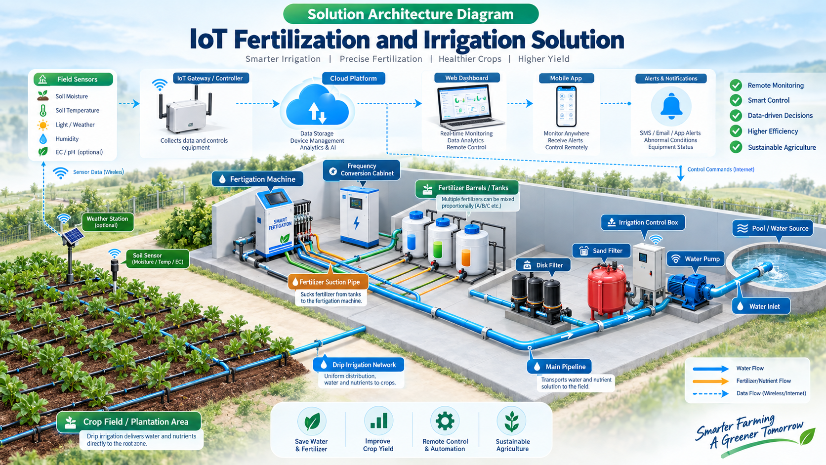 IoT Fertilization and Irrigation Solution 2026