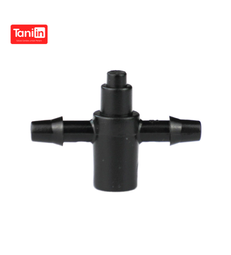 Double barb three-way hose quick connector tube fittings