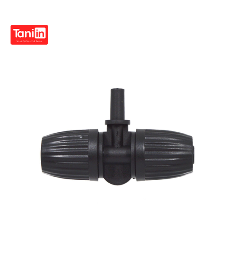 Drip Irrigation Lock Tee Connector Pipe Fittings