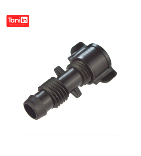 Garden water quick coupling with thread