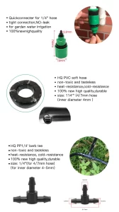 DIY Automatic Irrigation Kit for Home Gardening 