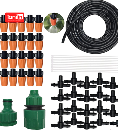 Outdoor Misting & Drip Irrigation Kit