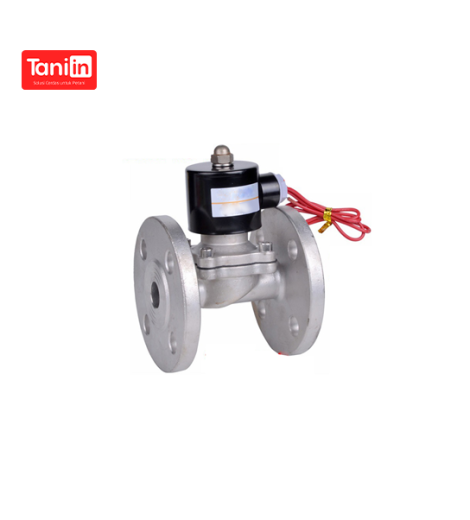 SS304 Stainless steel flange water solenoid valve for water