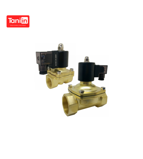 Small Brass Solenoid Valve with Threaded Connection