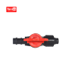 Hot red handle high quality low price PVC plastic valve