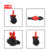 Hot red handle high quality low price PVC plastic valve