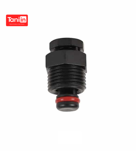 Low pressure air outer thread vacuum relief valve