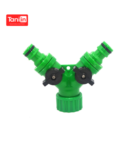 PE pipe coupling Y trap for drip irrigation systems