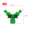 PE pipe coupling Y trap for drip irrigation systems