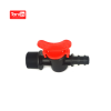 PE pipe regulating valve thread with barbed fittings