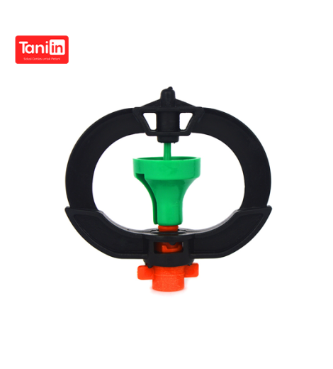 Plastic micro lawn sprinkler irrigation system