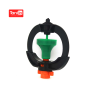 Plastic micro lawn sprinkler irrigation system