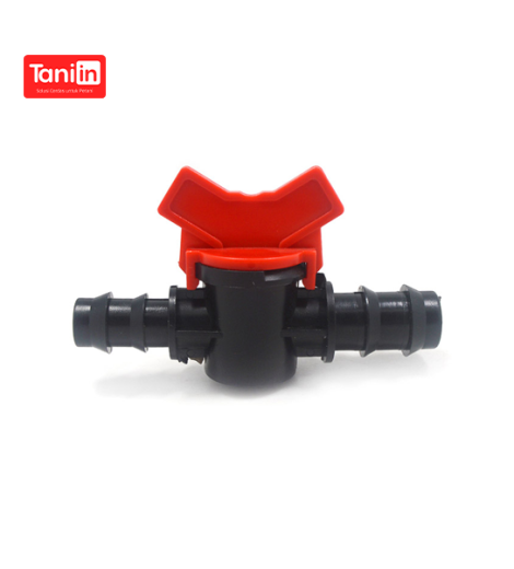 Spray irrigation PE pipe control valve thread barb joint