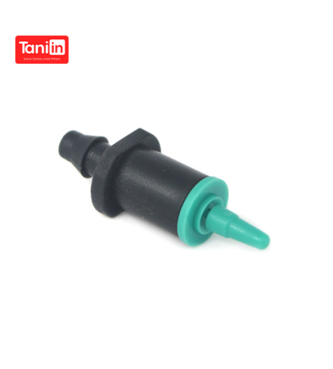 Water-saving irrigation system rotating spray nozzle