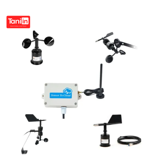 Wireless Lora wind speed or direction Node