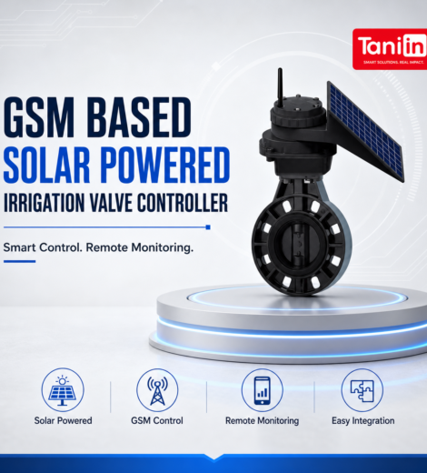 Gsm Based Solar Powered Irrigation Valve Controller