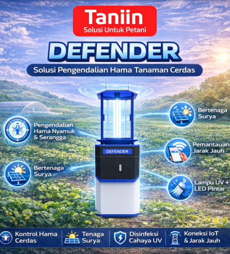 Insect Monitoring & Reporting Lamp - Defender 1