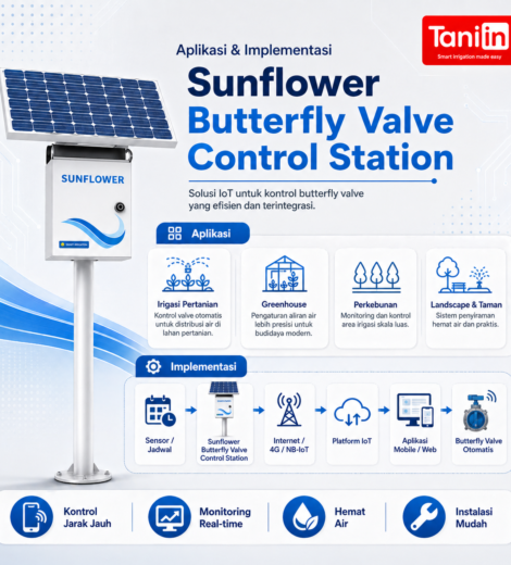 Sunflower Butterfly Valve Control Station