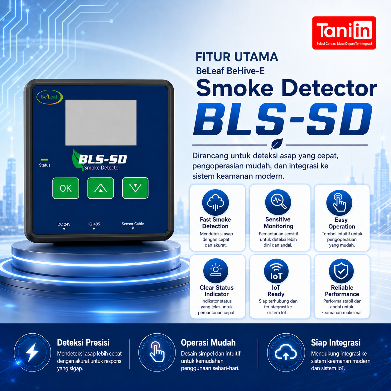 BeLeaf BeHive-E Smoke Detector BLS-SD - Image 4
