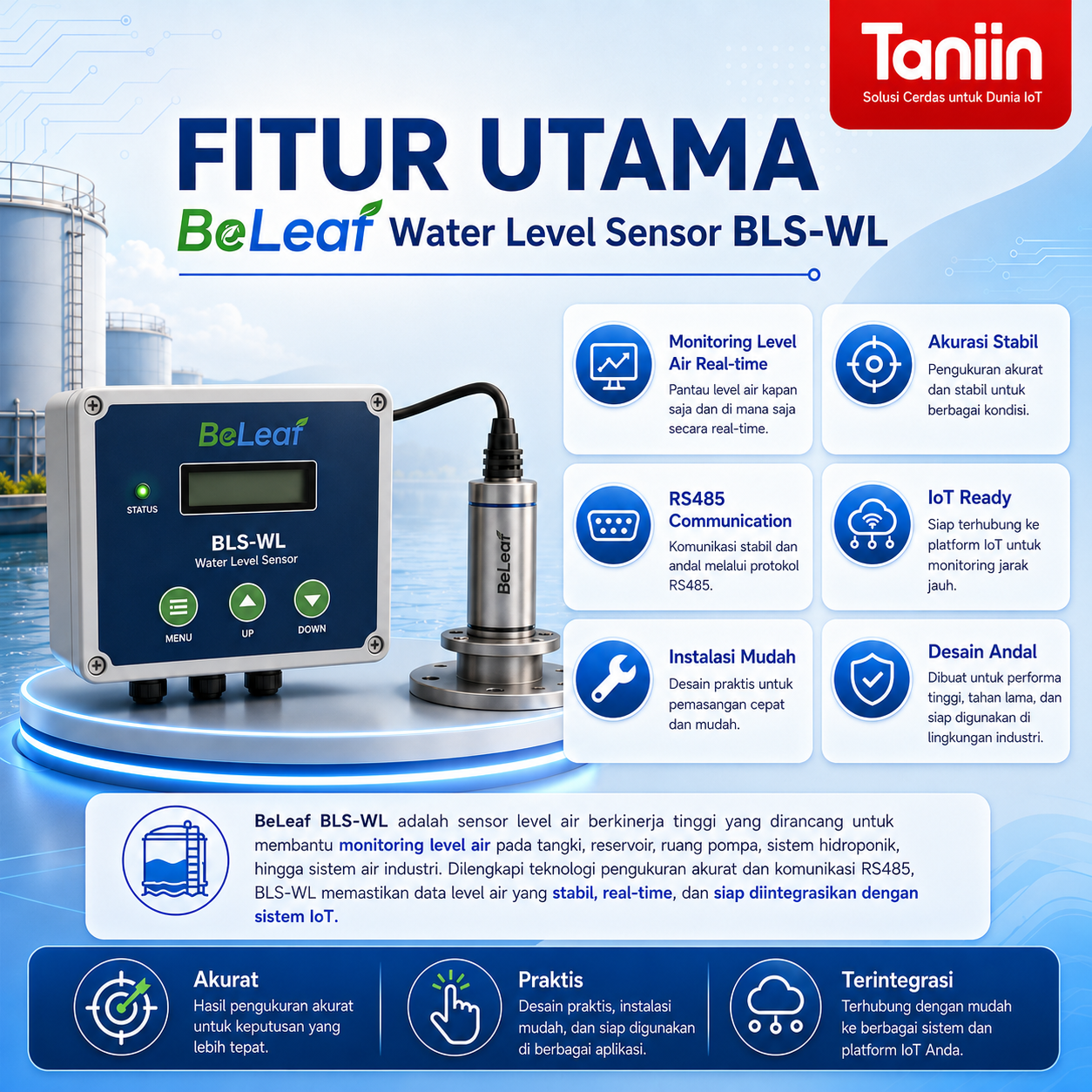 BeLeaf Water Level Sensor BLS-WL - Image 4