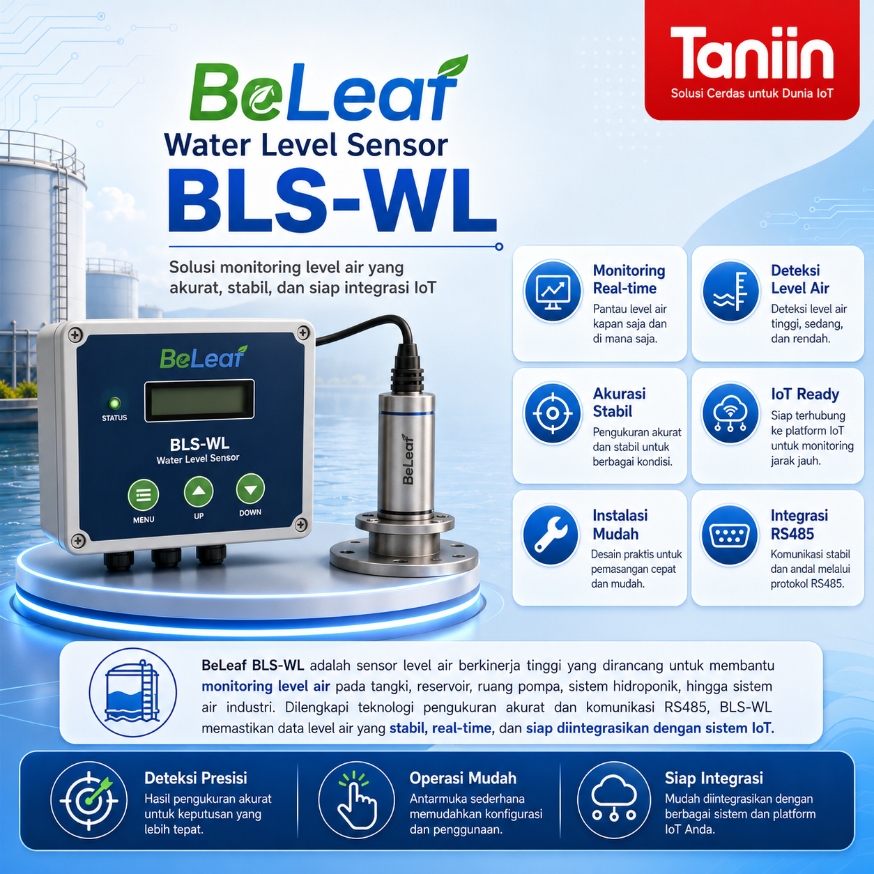 BeLeaf Water Level Sensor BLS-WL