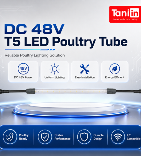 DC 48V T5 LED Poultry Tube