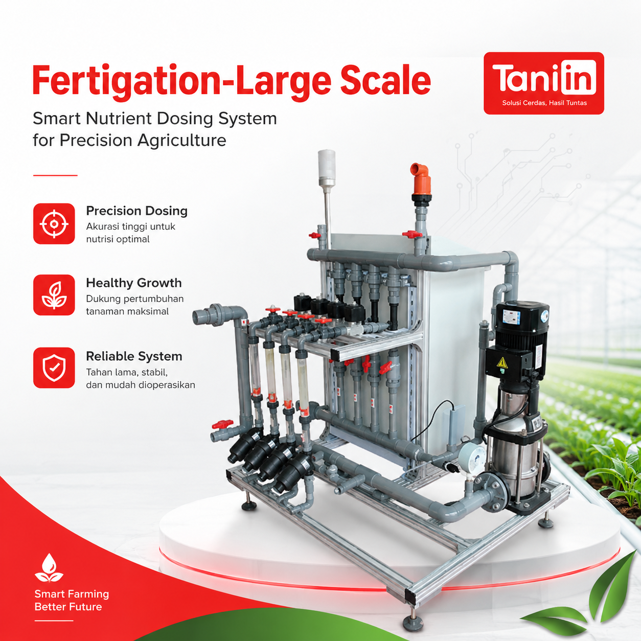 Fertigation-Large Scale