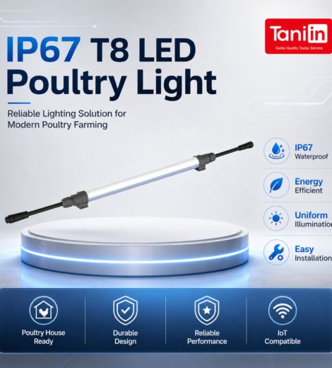 IP67 T8 Led Poultry Light