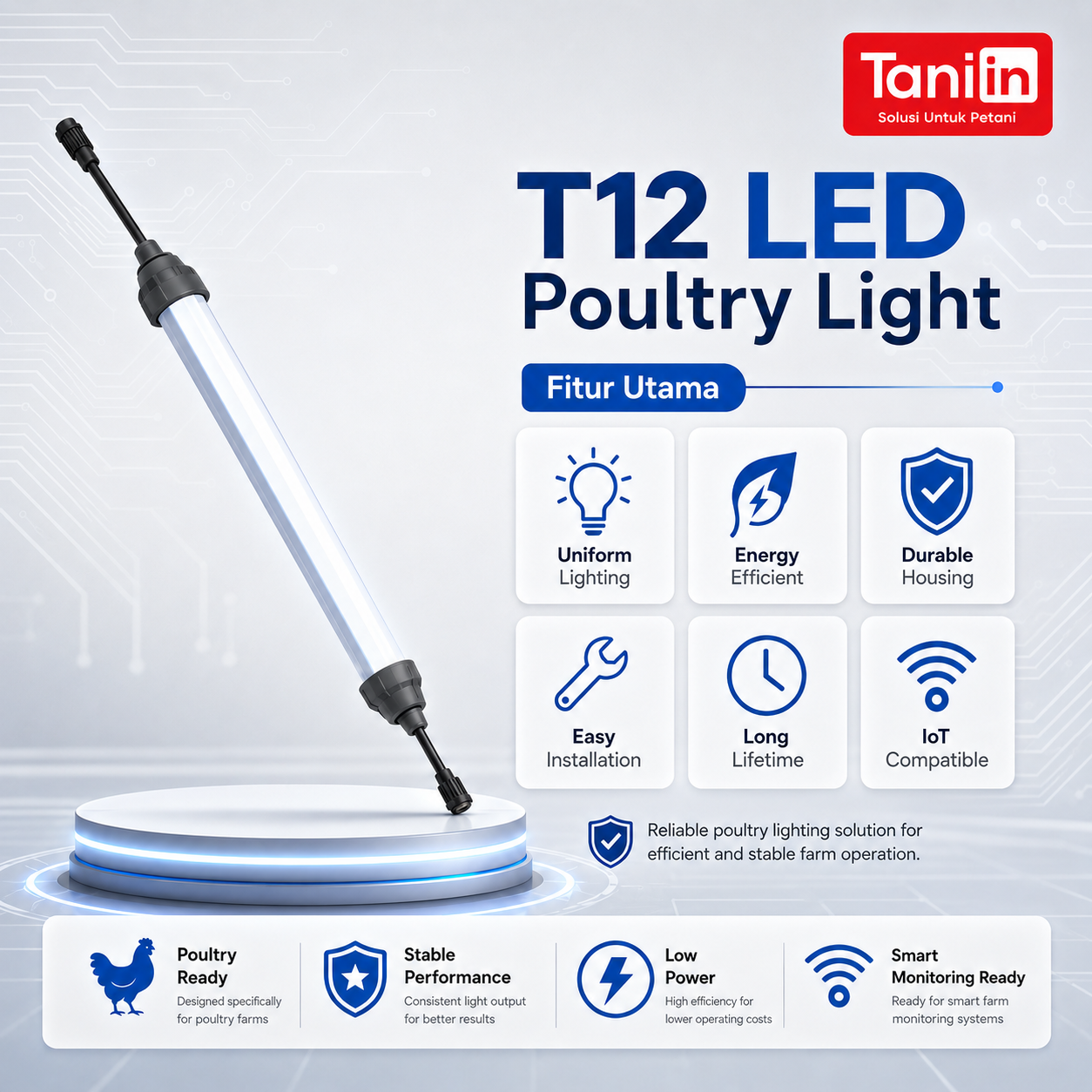 T12 Led Poultry Light - Image 4