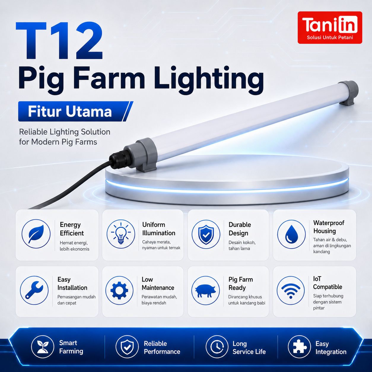 T12 Pig Farm Lighting - Image 4