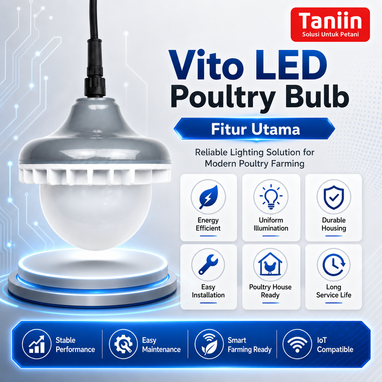 Vito Led Poultry Bulb - Image 5
