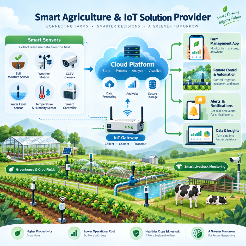 Smart Agriculture & IoT Solution Provider