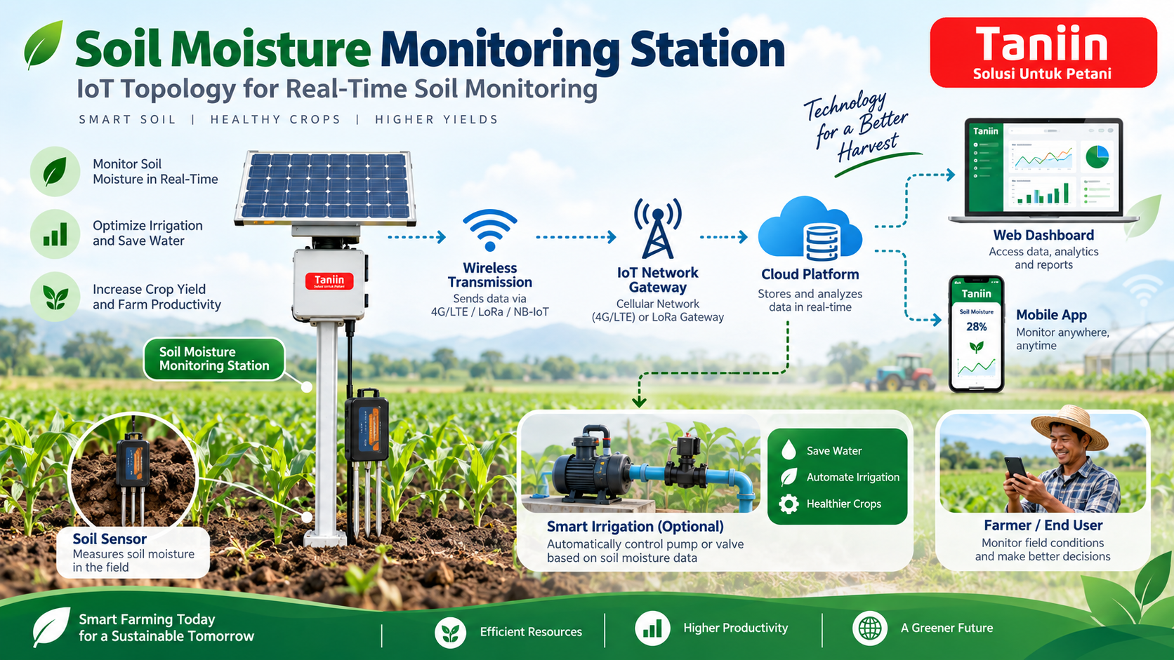 Soil Moisture Monitoring Station