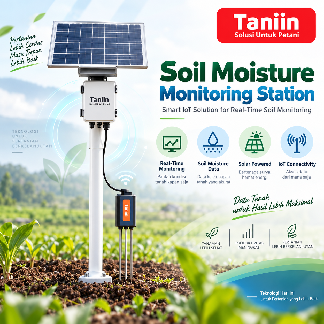 Soil Moisture Monitoring Station